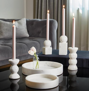 Marble Candle Holder