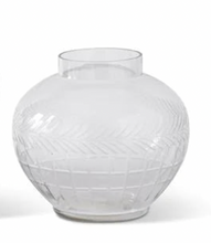 Load image into Gallery viewer, Wheat Etched Vase

