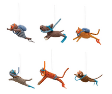Load image into Gallery viewer, Snorkeling Animal Ornament
