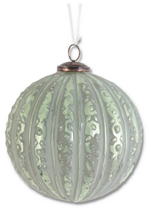 Green Glass Ball Ornament