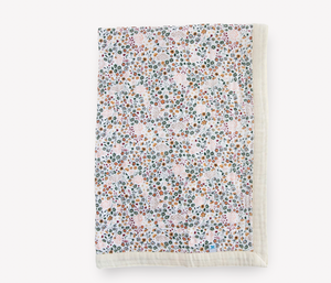 Cotton Muslin Quilt- Pressed Petals