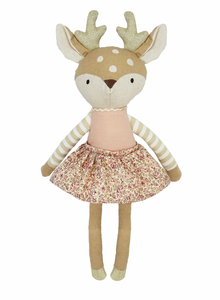 FLEURETTE FAWN LINEN DOLL