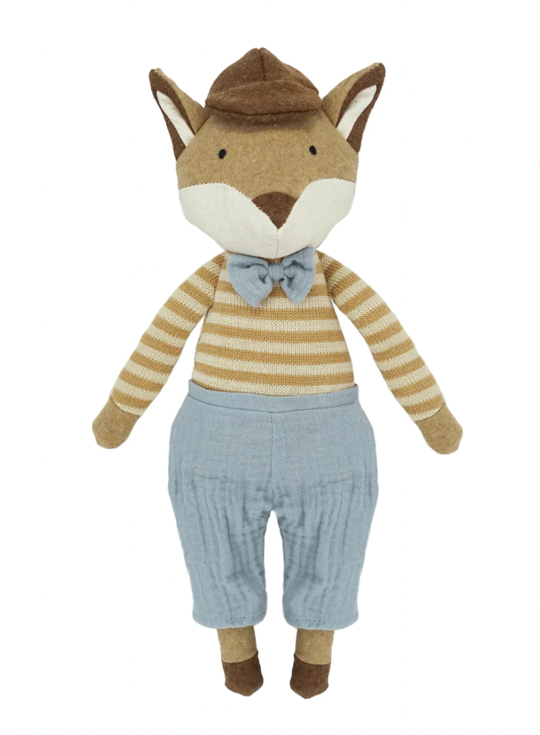 FELIX FOX LINEN DOLL