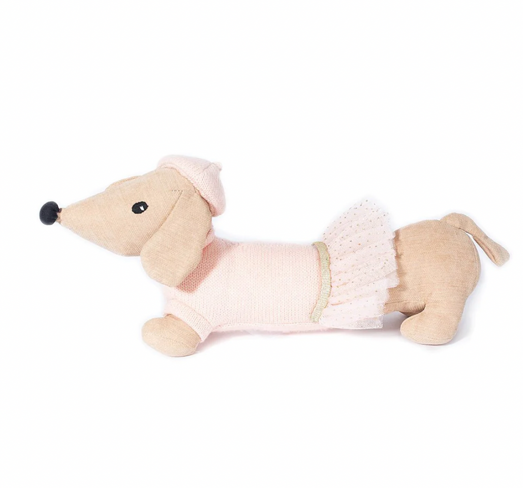 'MON CHERI' FRENCH DOG PLUSH TOY