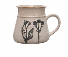 Load image into Gallery viewer, Debossed Stoneware Mug
