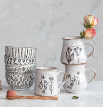 Load image into Gallery viewer, Debossed Stoneware Mug
