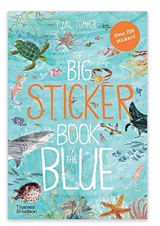 The Big Sticker Book of Blue (The Big Book Series, 10)