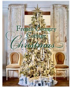 French Country Cottage Christmas Hardcover