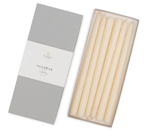 Linnea Beeswax Taper Candle Set