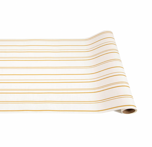 Antique Gold Stripe Runner