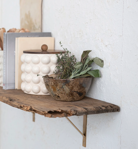 Dot Stoneware Canister