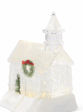 Load image into Gallery viewer, Water Spinning LED Church
