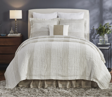 Load image into Gallery viewer, Avalon Pure Linen Stripes  Duvet Cover
