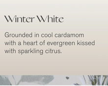 Load image into Gallery viewer, Winter White Small Fragranced Pillar Candle
