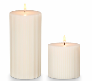 Winter White Small Fragranced Pillar Candle