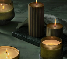 Load image into Gallery viewer, Balsam &amp; Cedar Pillar Candle
