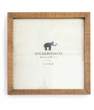 Load image into Gallery viewer, Wooden Frame 8"x8"
