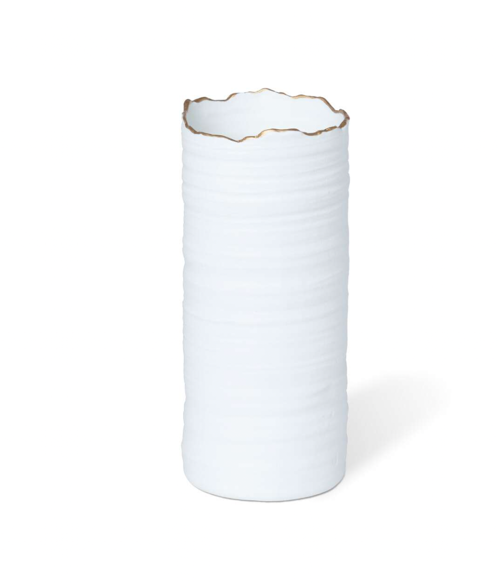 Gilided Organic Vase