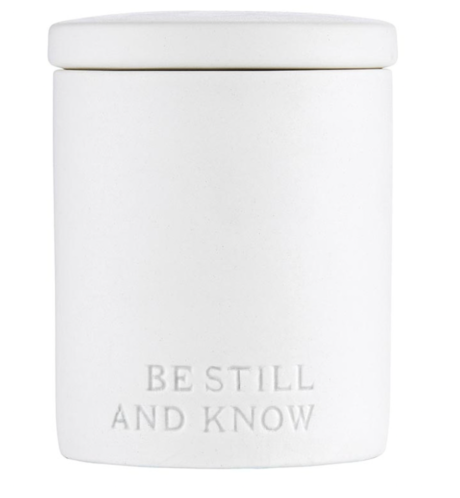 Be Still & Know Candle