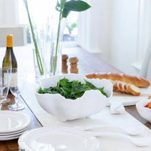 Load image into Gallery viewer, Large Salad Servers (White)

