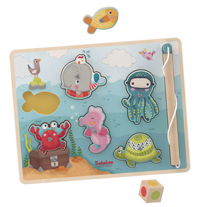 Whale Wilma Loves the Sea Fishing Game Puzzle