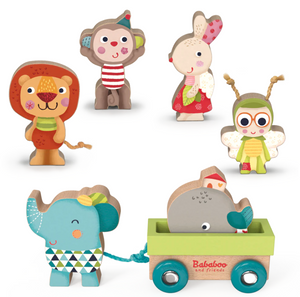 Bababoo and friends Play Figures