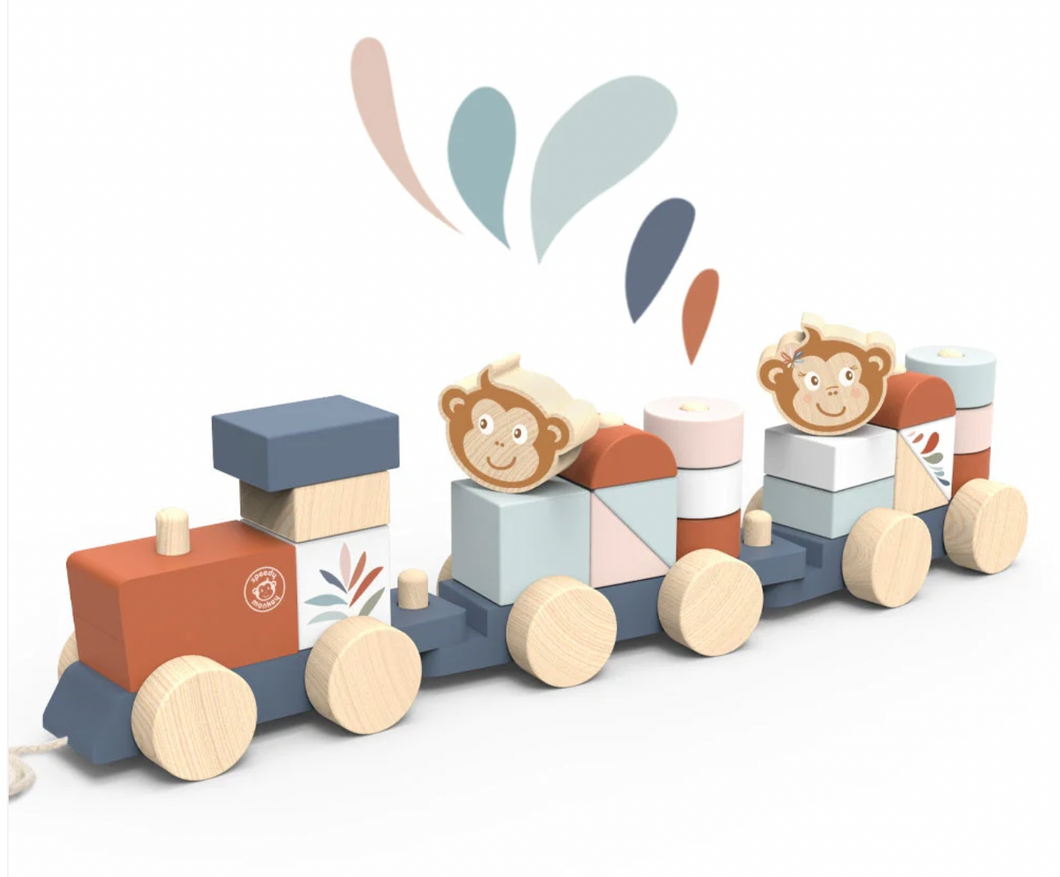 Speedy Monkey Stacking Train