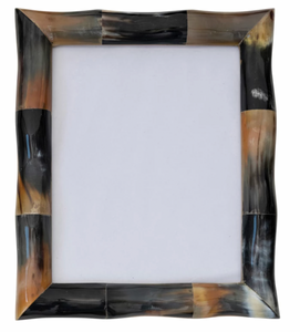 Horn Photo Frame (Holds 8" x 10" Photo) (Each One Will Vary)