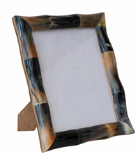 Load image into Gallery viewer, Horn Photo Frame (Holds 8&quot; x 10&quot; Photo) (Each One Will Vary)
