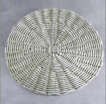 Load image into Gallery viewer, Indoor/Outdoor Wicker Placemat
