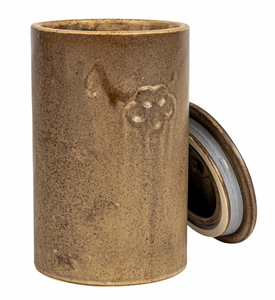 Stoneware Treat Canister