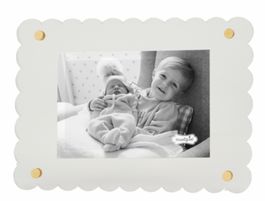 Scalloped acrylic Frame
