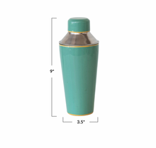 Load image into Gallery viewer, Enameled Stainless Steel Cocktail Shaker
