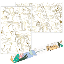 Load image into Gallery viewer, Jungle Coloring Posters
