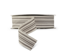 Load image into Gallery viewer, Canvas Vintage Stripe Ribbon
