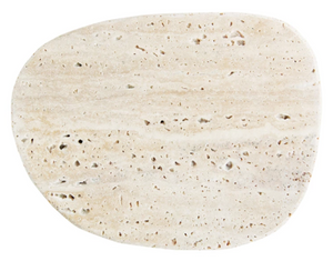 Travertine Organic Shaped Cheese/Cutting Board