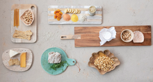 Load image into Gallery viewer, Travertine Organic Shaped Cheese/Cutting Board
