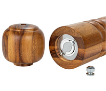 Load image into Gallery viewer, Acacia Wood Salt/Pepper Mill
