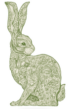 Load image into Gallery viewer, DIE-CUT GREENHOUSE HARE PLACEMAT
