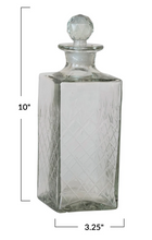 Load image into Gallery viewer, Glass Decanter w/ Glass Stopper

