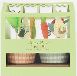 Bunny Greenhouse Cupcake Kit (x 24 toppers)