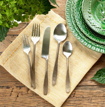 Load image into Gallery viewer, Antique Gold Colonial Flatware
