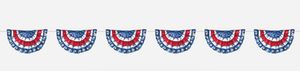 PATRIOTIC BUNTING