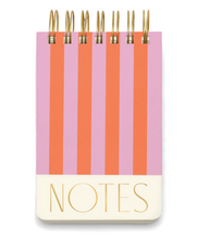 Load image into Gallery viewer, Twin Wire Chunky Notepad - Stripes
