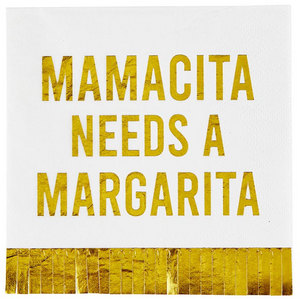 Cocktail Napkin - Mamacita Needs a Margarita