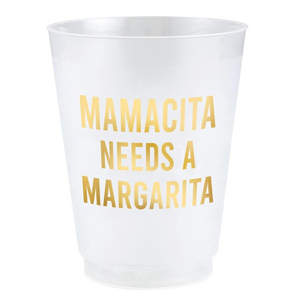 Gold Foil Frost Cup - Mama Need a Margarita