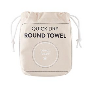 Quick Dry Round Towel