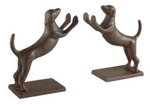 Load image into Gallery viewer, Cast Iron Dog Bookends - Set of 2
