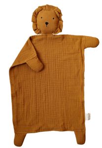 Toffee Lion Lovey  Blanket