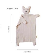 Load image into Gallery viewer, Bear Lovey Blanket
